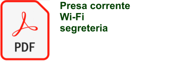 Presa corrente  Wi-Fi segreteria