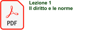 Lezione 1  Il diritto e le norme