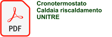 Cronotermostato  Caldaia riscaldamento UNITRE