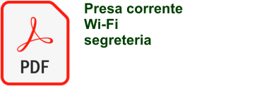 Presa corrente  Wi-Fi segreteria